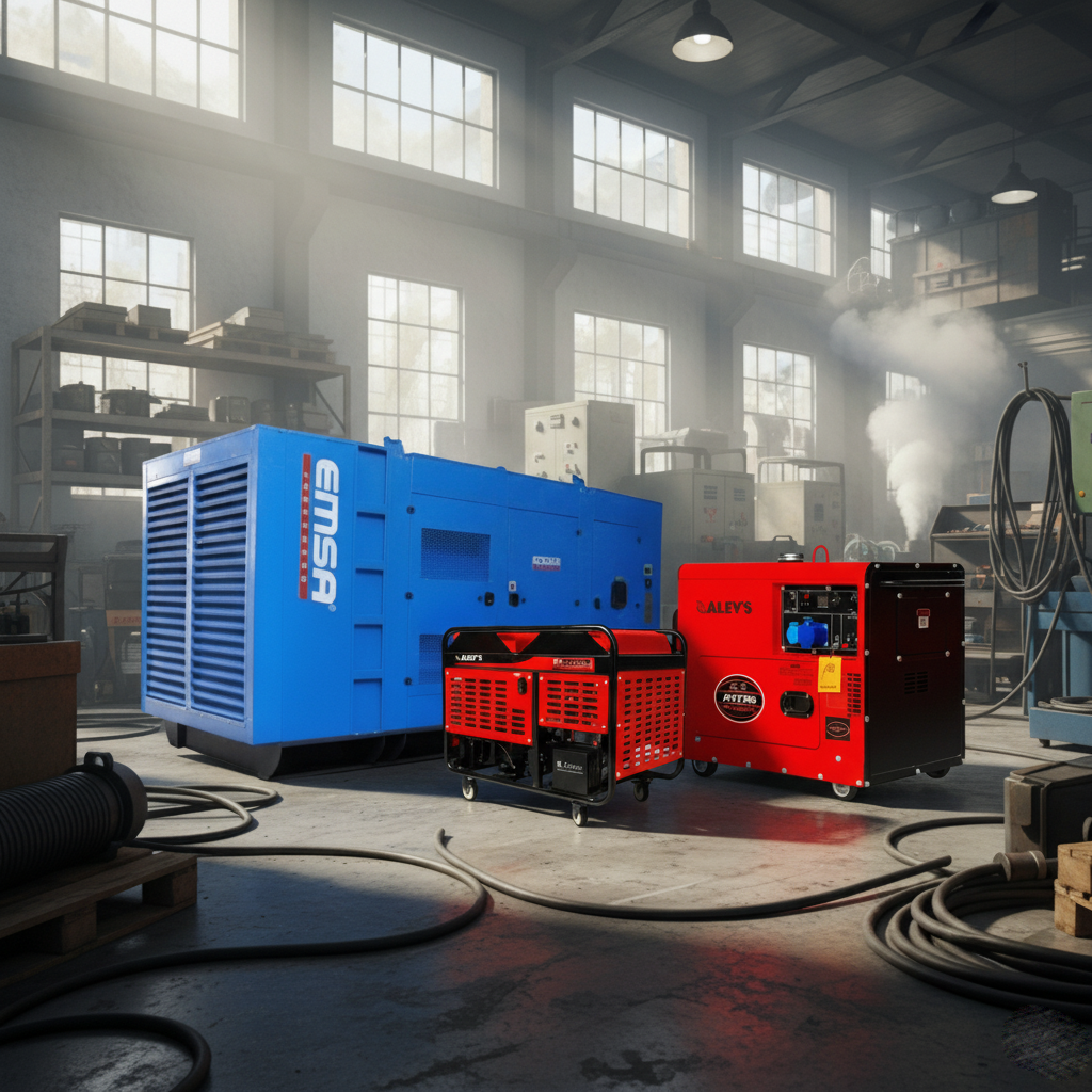 Emsa Generatorları ilə fasiləsiz enerji