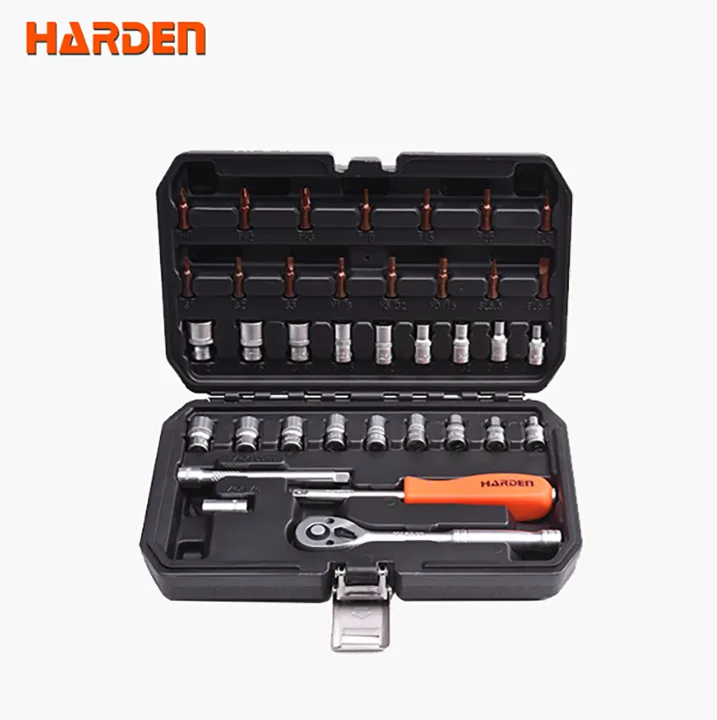 37 hissəli 1/4 düym Dr. Socket dəsti – HardenTools 510337