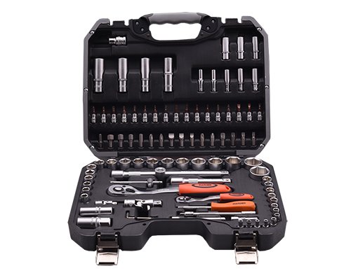 94 hissəli 1/2 və 1/4 düym drive başlıq (socket) dəsti  – HardenTools 510694