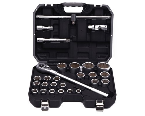 27 hissəli 3/4 düym  drive başlıq (socket) dəsti – HardenTools 510827