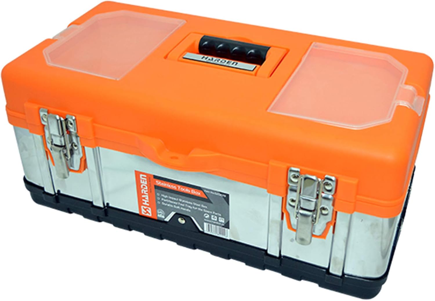 HardenTools 520224 – Paslanmayan Polad Alət Çantası 360x170x185mm