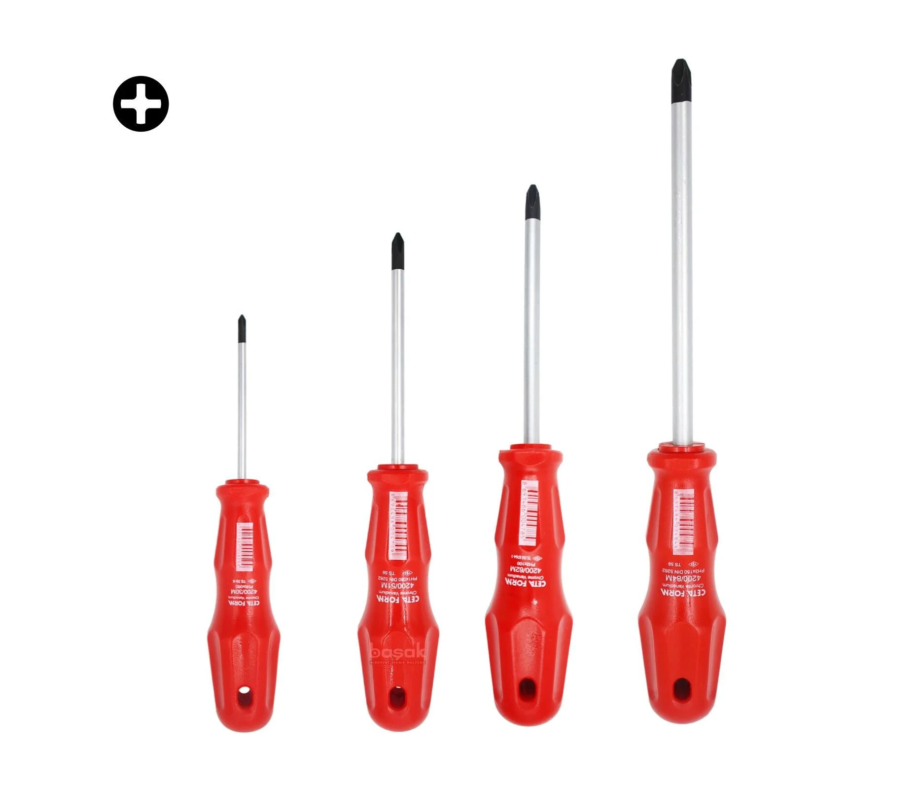 Cetaform 4000M/4ST4 Ulduz Tipli Torx Vint Açan Dəsti (4 Parça)