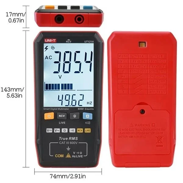 UNI-T UT121A Smart Multimeter